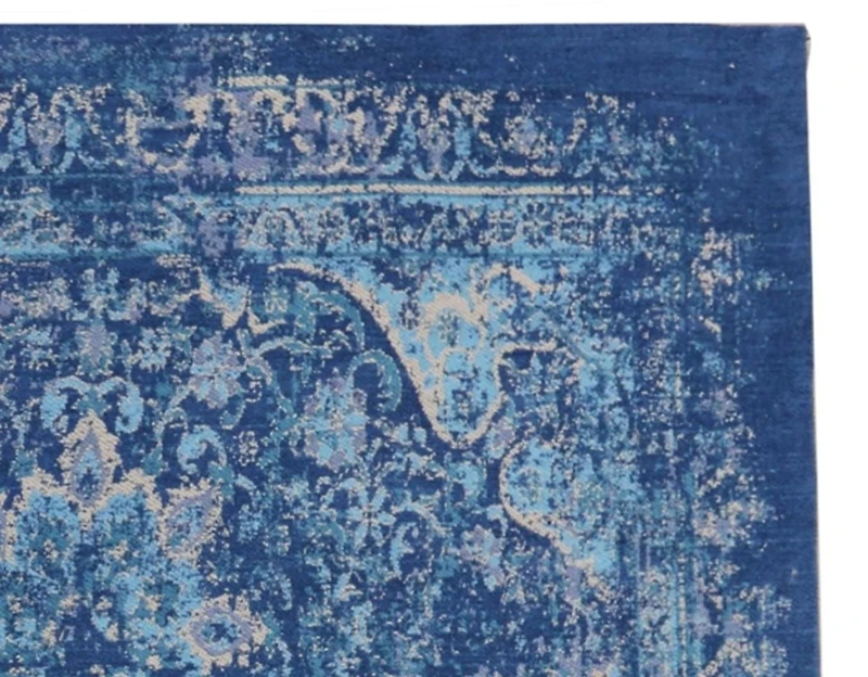 Home Decor Inc Stylish Blue Accent Area Rug – 36" x 67", Perfect for Living Rooms, Bedrooms, or Entryways