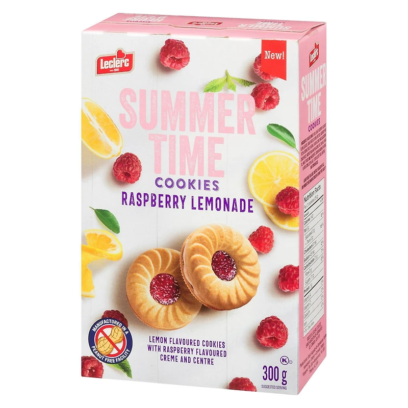 Leclerc Summer Time Raspberry Lemonade Cookies