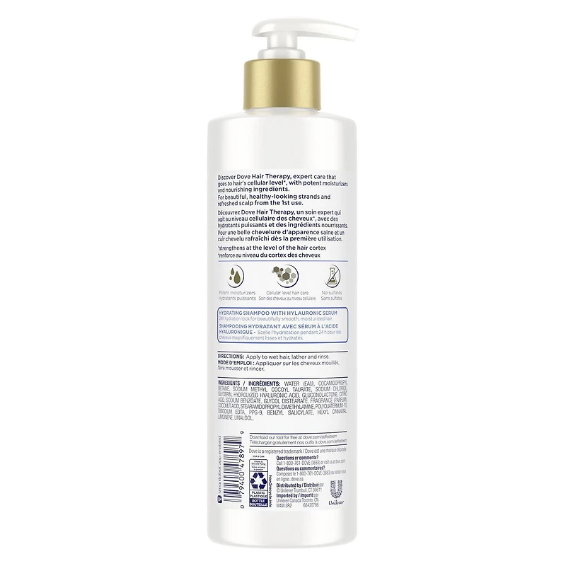 Dove Hydration Spa Shampoo