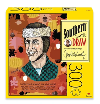Southern Draw - Illustration de Jeff Foxworthy - Puzzle de 300 pièces - Lenny