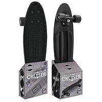 Rugged Racer 27" Skateboard Cruiser, Black