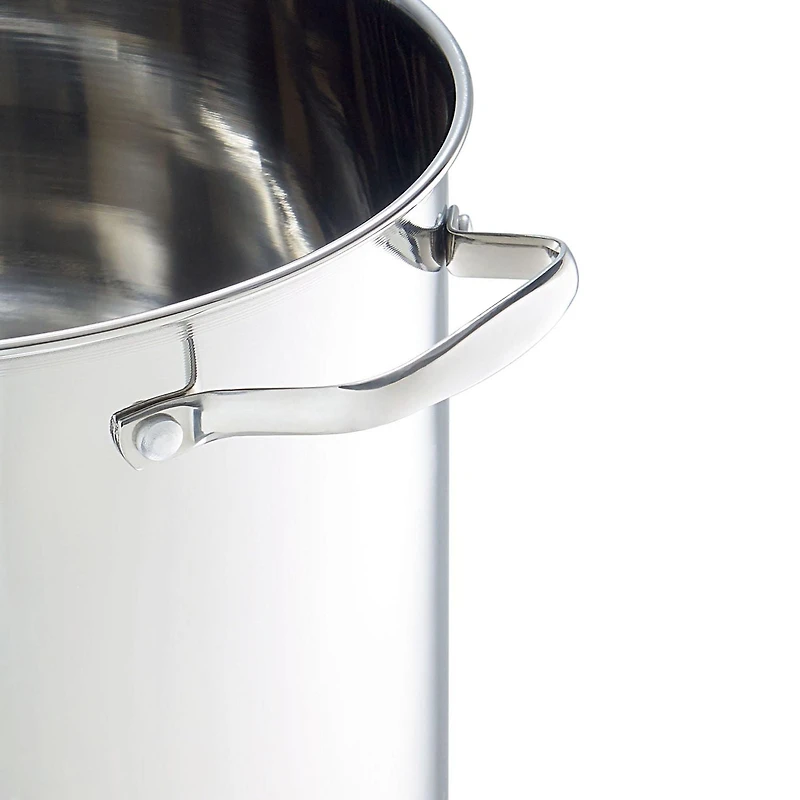 Mainstays 16-quart Stainless Steel Stock Pot with Glass Lid