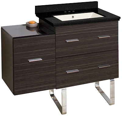 American Imaginations 37.75-in. W Vanity Set Dawn Grey AI-18749