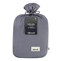 Allswell 300 Thread Count Soft & Silky 4-Piece Viscose from Bamboo Sateen Sheet Set, Queen Sheet Set