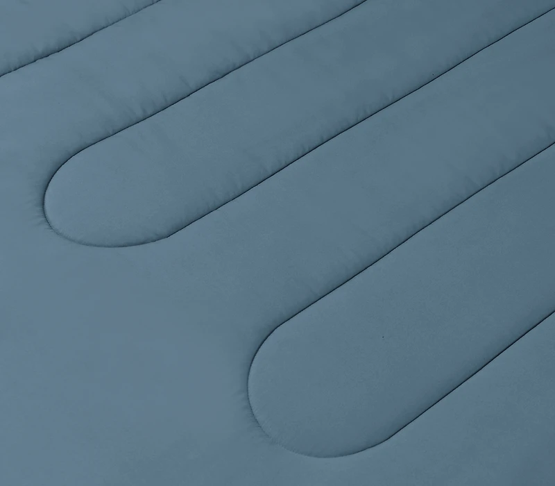 Ensemble de literie complet de luxe Swift Home, toutes saisons, taille simple/Twin XL, bleu pâle