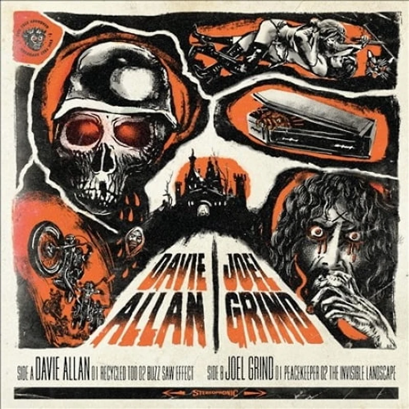 Davie Allan & Joel Grind - Split (vinyl)