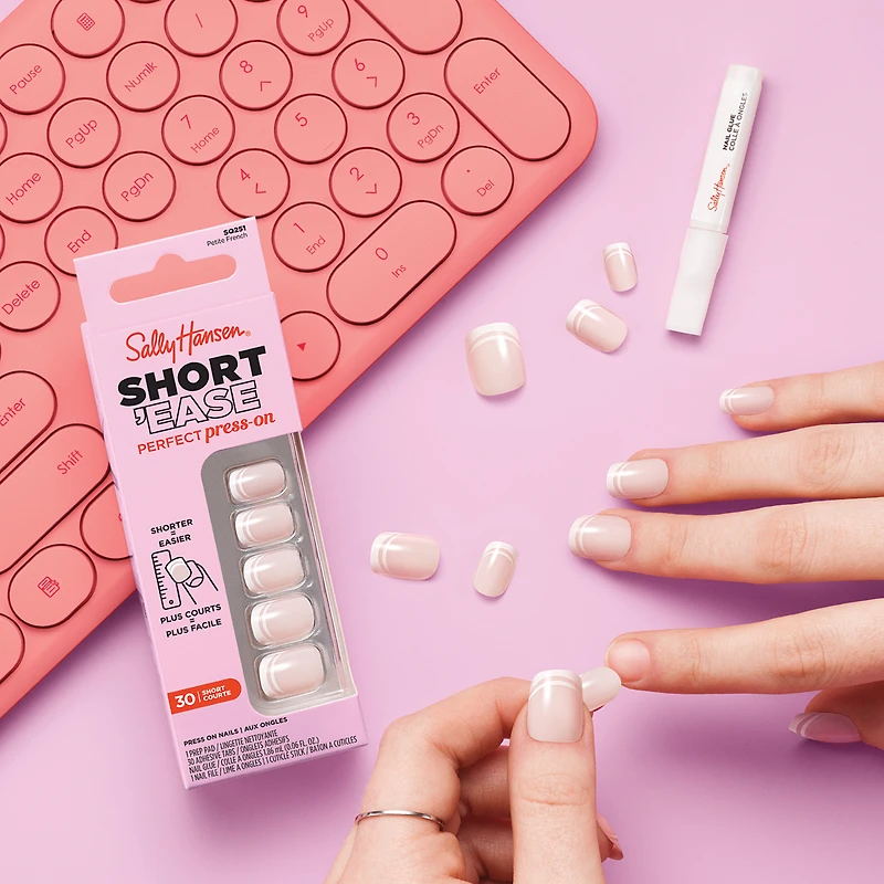 Salon Effects Perfect Press-Ons™ Short'Ease