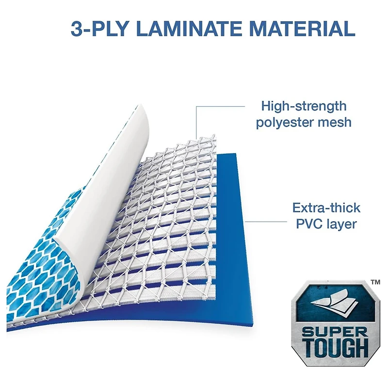 Ensemble piscine à cadre métallique Intex de 12 pieds x 30 pouces