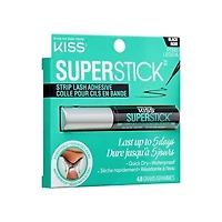KISS Super Stick 5-Day Extended Wear Strip Lash Adhesive - Net Wt. 4.8g (0.17 oz.) - Black, KISS Lash Adhesive