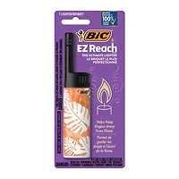 BIC EZ Reach Lighters, The Ultimate Lighter with Extended Wand (1.45-inch), Assorted Colours, 1-Count