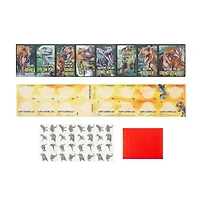 Cartes de Saint-Valentin Jurassic World, compte 32, cartes d'échange de classe