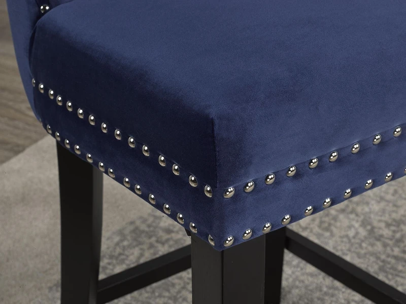 Verona Counter Stool, Set of 2, Blue