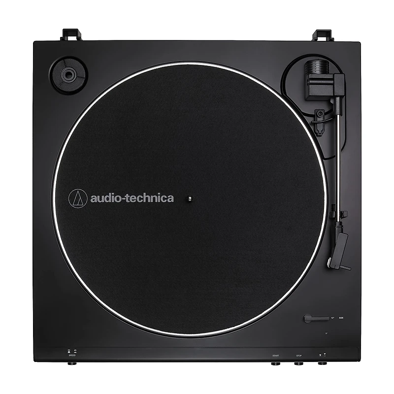 Audio-Technica AT-LP60XBT-USB-BK Fully Automatic Wireless Belt-Drive USB and Analog Turntable – Black