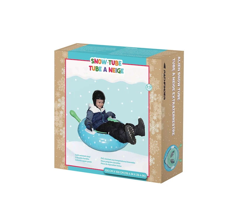 Pathfinder Inflatable 39” Alien Snow Tube