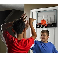 Ensemble mini-panier de basket-ball à DEL de 18 po Silverback pour dessus de porte