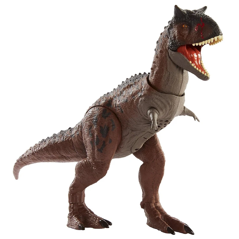 Figurine Dinosaure Carnotaure «Toro» Contrôle et Conquête Jurassic World: Camp Cretaceous, Figurine de Dinosaure Grand format