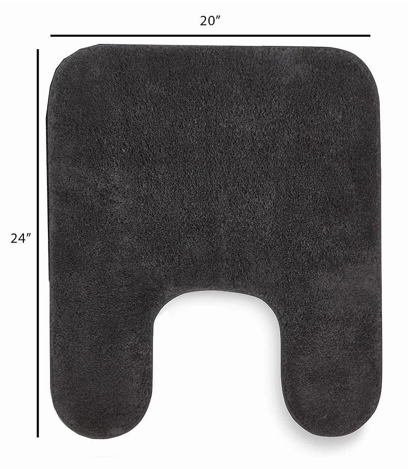 Mainstays Lotus Contour Bath Mats, 20" x 24", Contour Bath Mats