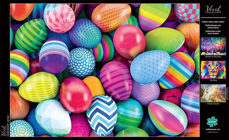 Buffalo Games - Vivid - Eggcellent - 300 Piece Jigsaw Puzzle