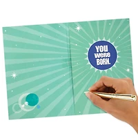 Carte comique de fête avec sons – La Guerre des étoiles –  Hallmark (« Long, Long, Long Time Ago »)