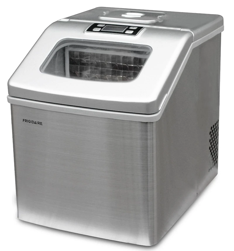 Machine à glaçons carrée, compacte et transparente de 40 lb avec fenêtre par Frigidaire