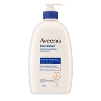 Lotion hydratante apaisante Aveeno pour le corps, avec beurre de karité, avoine, diméthicone; hydratant corporel pour la peau sèche, sans parfum