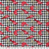 Fabric Creations Christmas Collection Joy Cotton Fabric by the Metre 114 cm (45")
