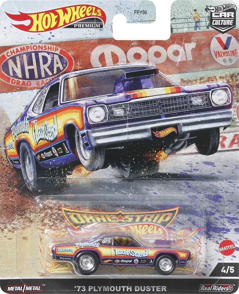 Hot Wheels Car Culture Circuit Legends 73 Plymouth Duster Vehicle