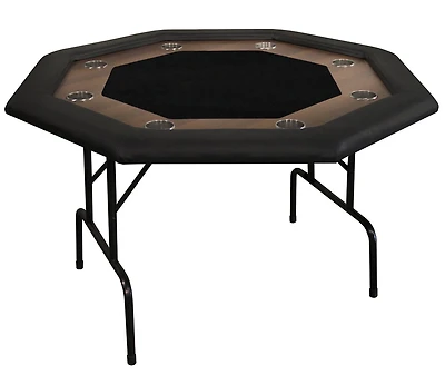 Octagonal Poker table with racetrack 8 players
