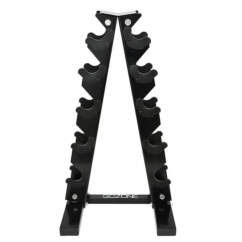 GoZone A Frame Dumbbell Rack – Black