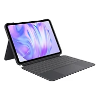 Logitech Combo Touch iPad Pro 11-inch (M4 & M5)(2024 & 2025) Keyboard Case - Detachable backlit keyboard with kickstand, comfortable typing, multi-use mode - Graphite