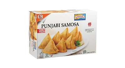 ASHOKA Samosa Punjabi (without Garlic & Onion) 45pc (1800g X 06), ASHOKA Samosa Punjabi (without Garlic & Onion) 45pc (1800g X 06)