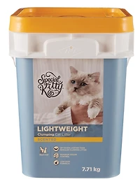 Litière agglomérante poids léger parfumée multi-chats Special Kitty 7,71 kg