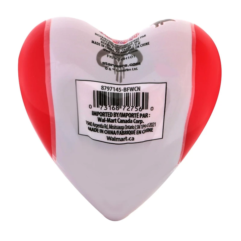 40ct autocollant coeur - Mandalorian