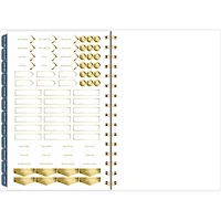 Agenda académique hebdomadaire Cambridge® Colour Bar Navy 2025-2026