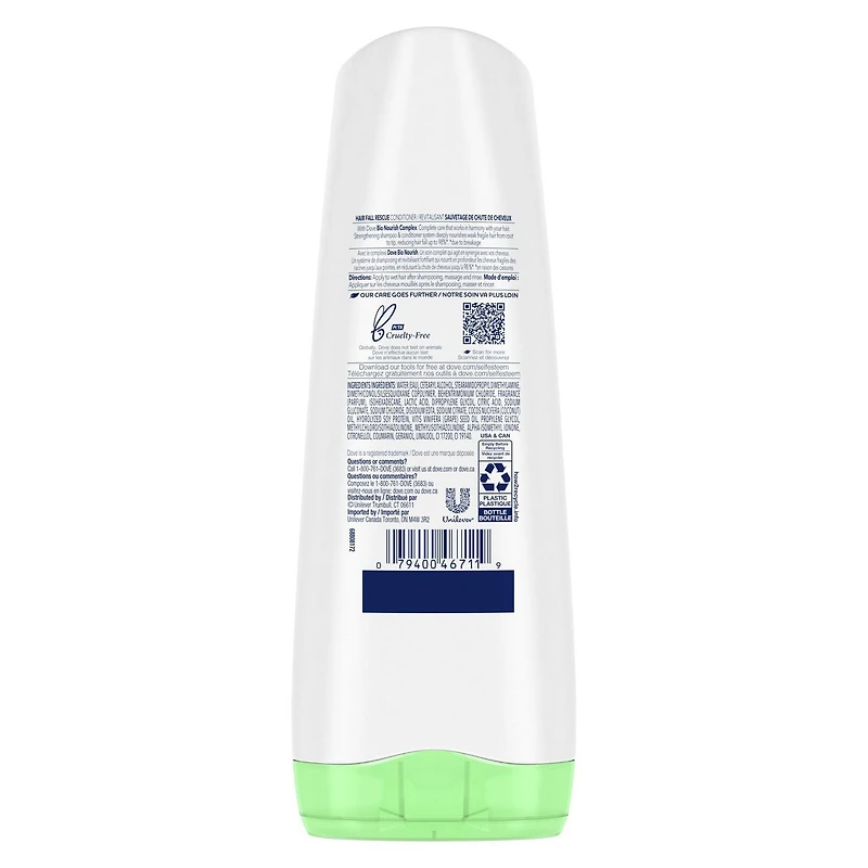 Revitalisant Dove avec complexe Bio-Nourish 355 ml Revitalisant