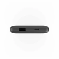 Batterie Power Boost 10 000 mAh avec port USB-C/USB-A et câble C-C, noire