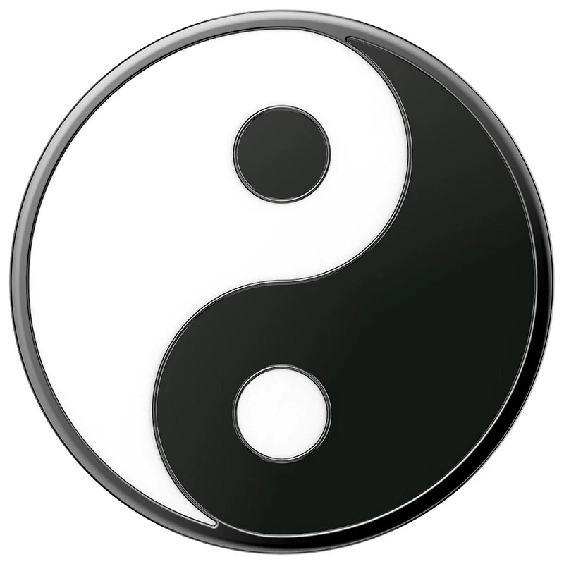 PopGrip Émail Yin Yang