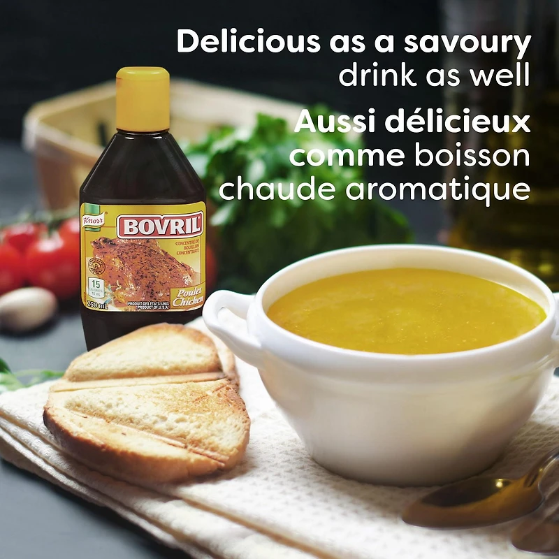 Knorr Bovril Chicken Concentrated Liquid Bouillon Concentrate, 250 mL