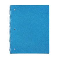 Cahier U Style Bleu Pailleté, 1 sujet, 80 feuilles, règle collège
