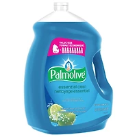 Palmolive Essential Clean Liquid Dish Soap, Citrus Scent + Salt - 4.27 L, Palmolive Essential Clean Liquid Dish Soap