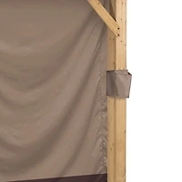 Sunjoy Universal Curtains for 11 ft. ×13 ft. Wood-Framed Gazebos