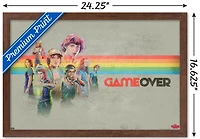 Netflix Stranger Things 3 - Game Over Wall Poster with Push Pins, 14.725" x 22.375"