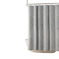 Rideau de douche en tissu décoratif avec designs botaniques Hometrends