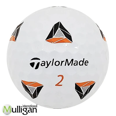 Mulligan - 12 balles de golf récupérées Taylormade TP5x Pix 2.0 5A Pristine, Blanc