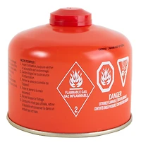 Olympia Isobutane Propane Fuel Canister. Easy use for camping. 230G Tin Can. Item Size: 10x10x8.9cm, Olympia 230G Isobutane