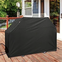 Housse de luxe robuste Expert Grill 75", tissu Ripstop noir durable.