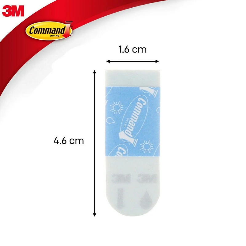 Bandes de rechange en l’extérieur Command(MC) 17022AW-EF, Petit 16 Bandes Par Paquet