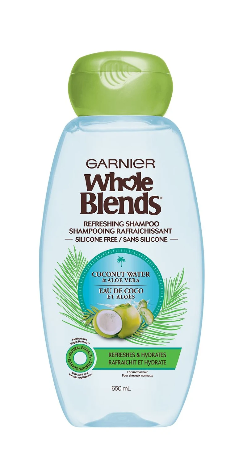 Whole Blends Shampooing à l'Eau de coco et à l'Aloe vera 650 ML