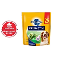 Gâteries de soins buccodentaires PEDIGREE DENTASTIX saveur de bœuf pour chiens adultes de petite race – réduisent l’accumulation de plaque et de tartre, 35 bâtonnets 35 Gâteries