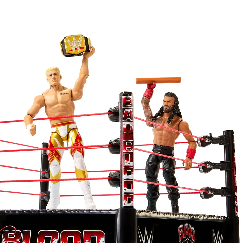 WWE Coffret Main Event Mayhem de la série Main Event 10 accessoires
